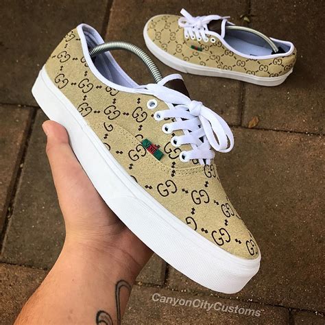 custom gucci vans shoes|Vans limited edition shoes list.